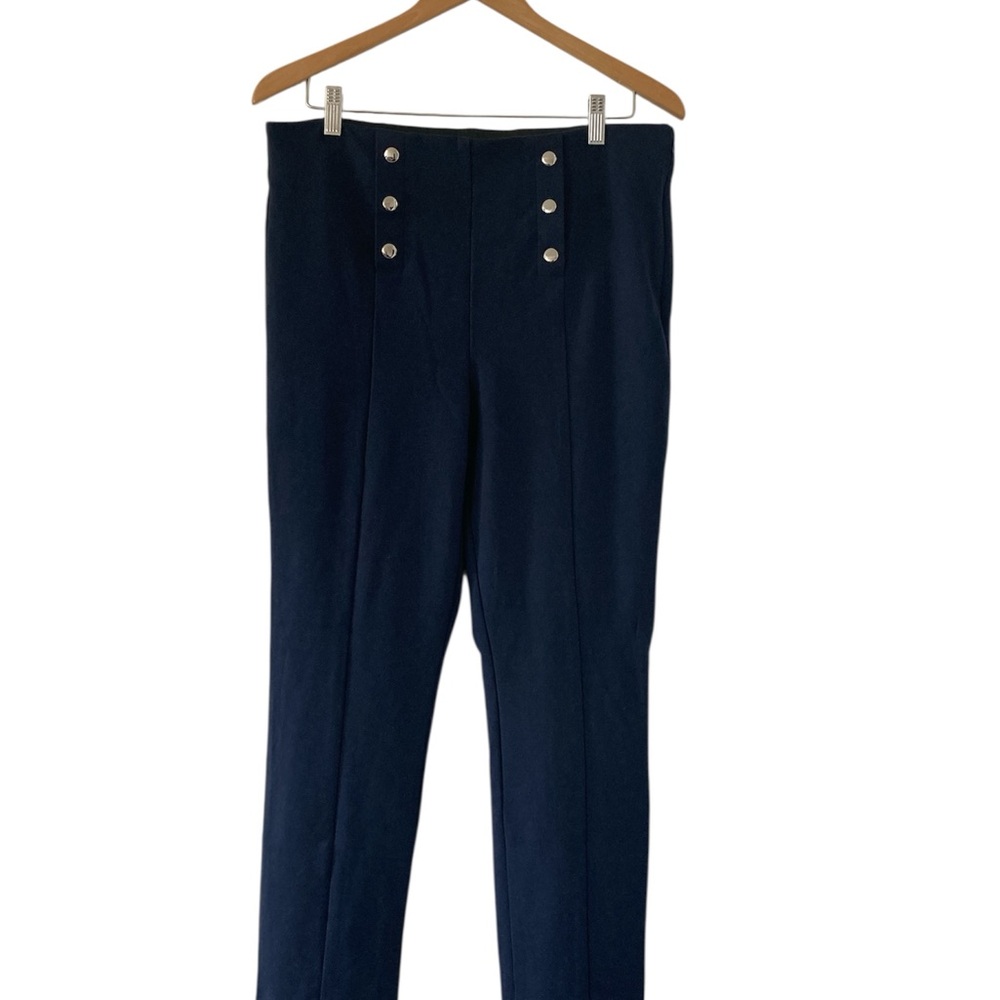 Ann Taylor Factory 12 Blue Cropped Pants